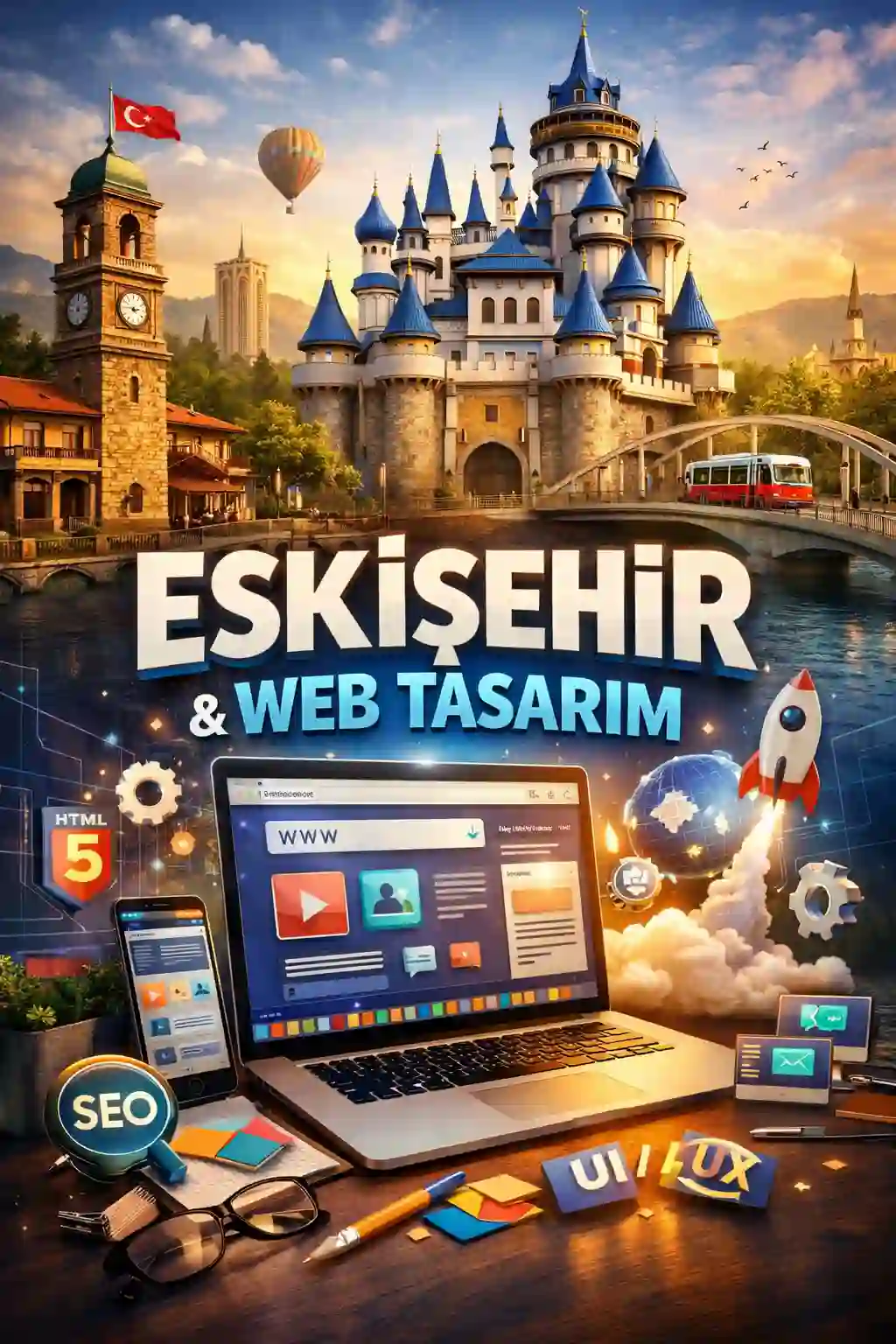 Eskişehir Web Tasarım: İşletmenizi Büyütecek Profesyonel Çözümler